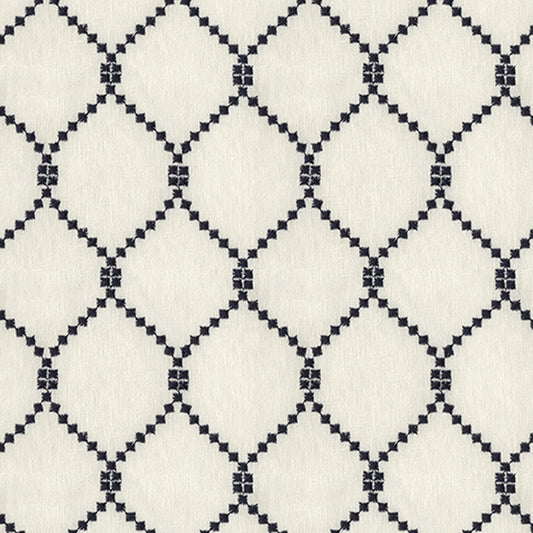 JF Fabrics DEMI 66 Fabric Traditional,Transitional,Contemporary,Diamond Blue  Embroidery,Texture,Linen Texture - 6473266 J8011