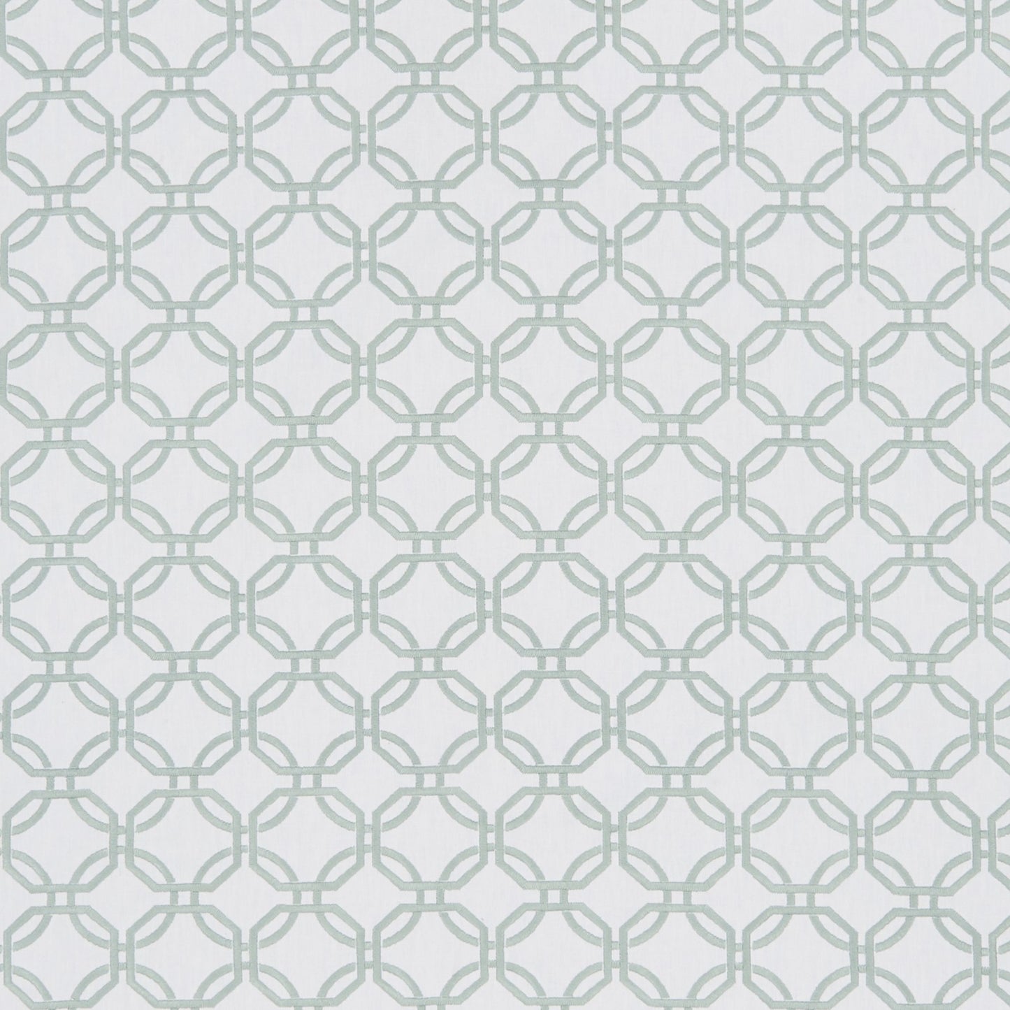 JF Fabrics DENIER 60 Fabric Transitional,Contemporary,Geometric Blue  Embroidery - 7627160 J8211