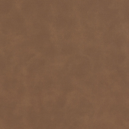 STOUT TEXTILES  FAUX LEATHER TRADITIONAL, SOLID BRANDY,CEDAR   - DETE-4