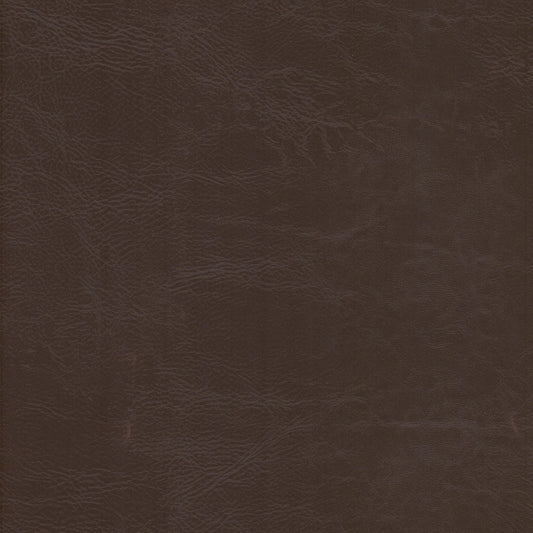 STOUT TEXTILES  FAUX LEATHER TRADITIONAL, SOLID MAHOGANY   - DEWD-3