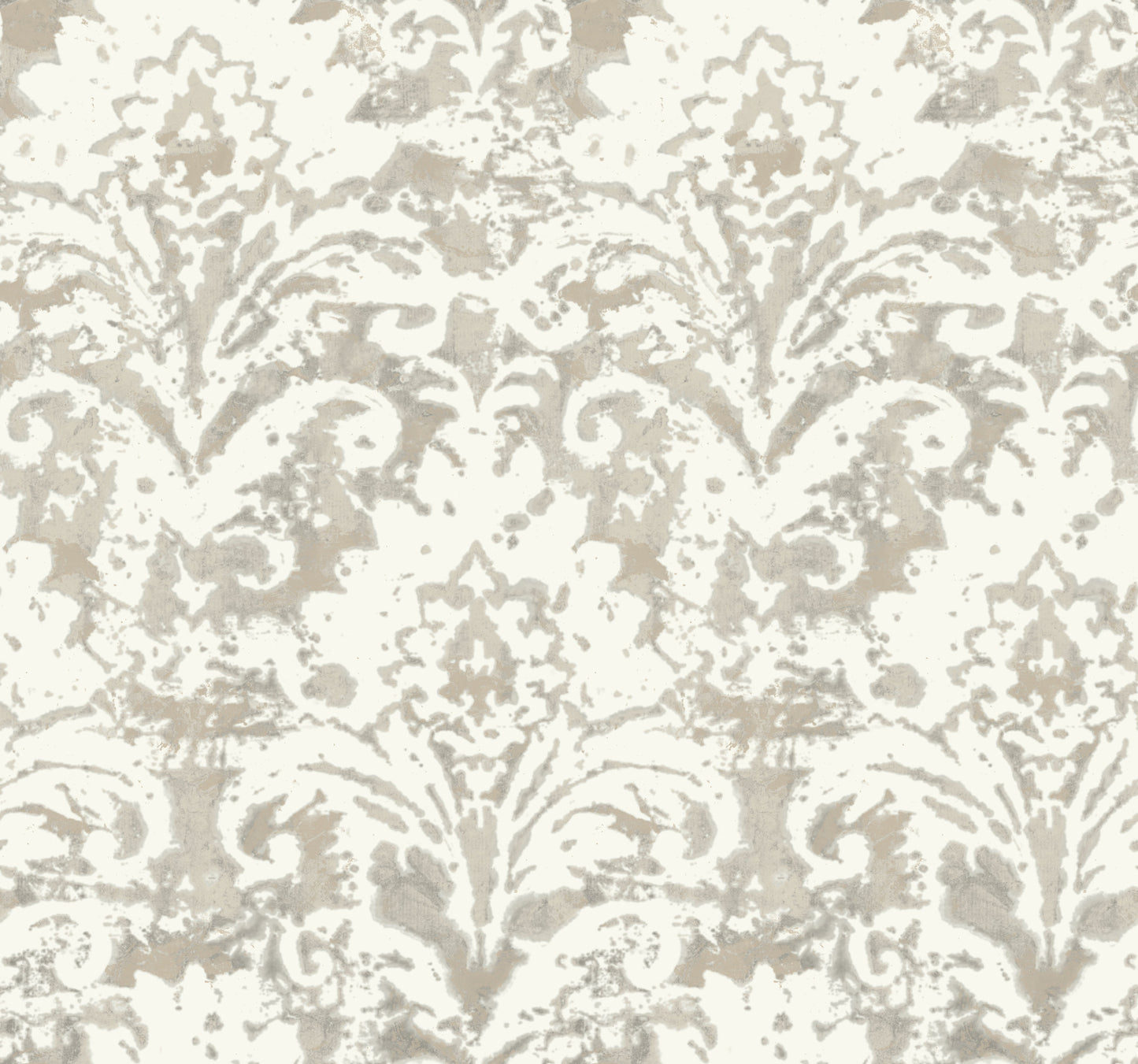 York Wallcoverings Candice Olson Decadence II Velvet Crush Damask Soft Neutral and Pearl Wallpaper Traditional Damasks Beiges   - DF3333