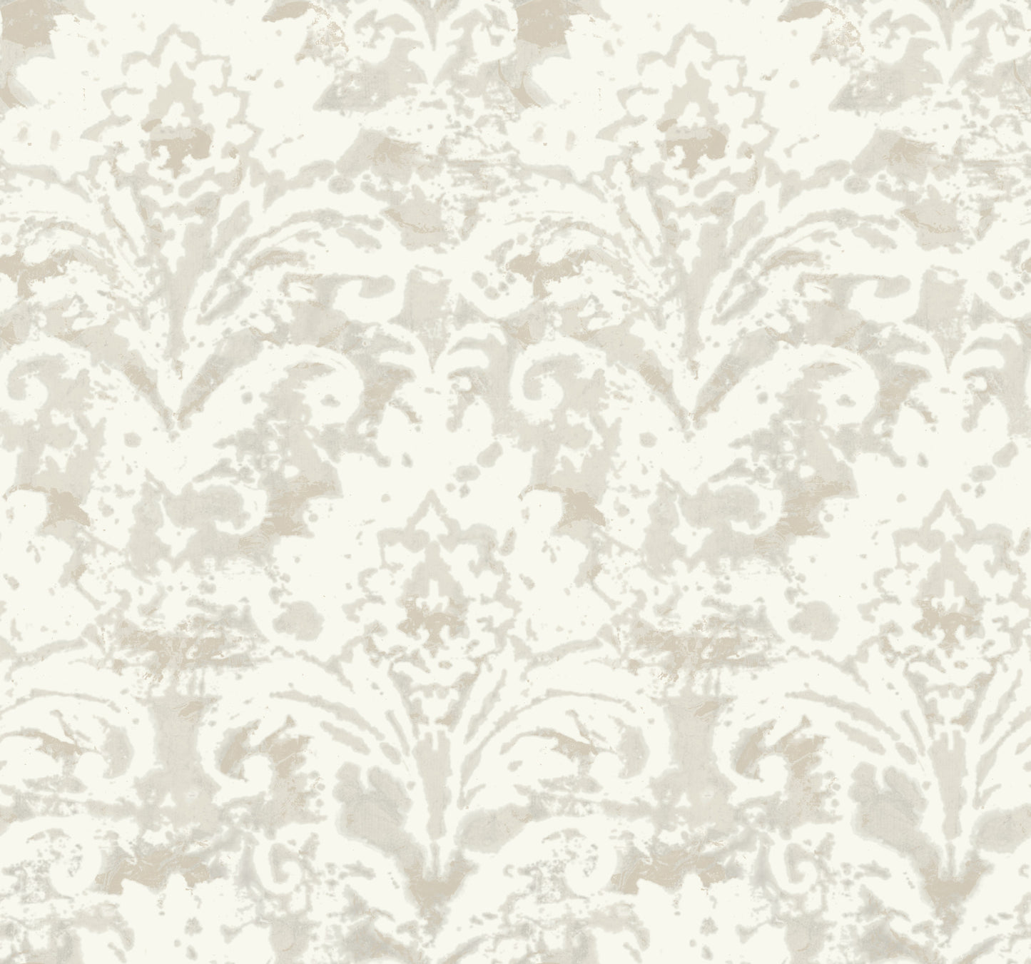 York Wallcoverings Candice Olson Decadence II Velvet Crush Damask Cream and Pearl Wallpaper Traditional Damasks Whites and Off-Whites   - DF3334
