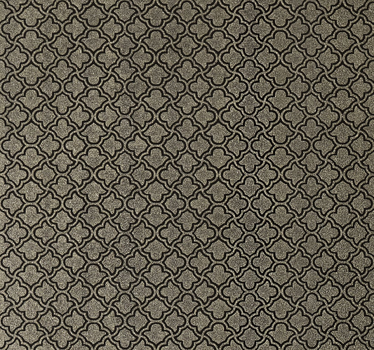 York Wallcoverings Candice Olson Decadence II Uptown Glam Black and Gold Wallpaper Glam Glass Beads Greens   - DF3336