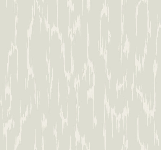 York Wallcoverings Candice Olson Decadence II Flowing Light Grey Wallpaper Glam Sculptured Finishes Greys   - DF3361