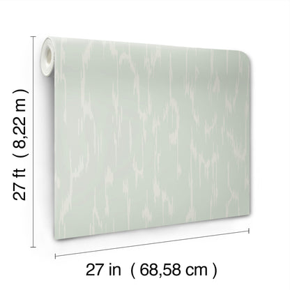 York Wallcoverings Candice Olson Decadence II Flowing Ether Blue Wallpaper Glam Sculptured Finishes Blues   - DF3363