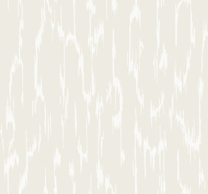 York Wallcoverings Candice Olson Decadence II Flowing Pearl Wallpaper Glam Sculptured Finishes Whites and Off-Whites   - DF3366
