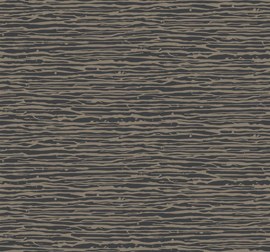 York Wallcoverings Candice Olson Decadence II Horizons Charcoal Wallpaper Modern Textures Greys   - DF3384