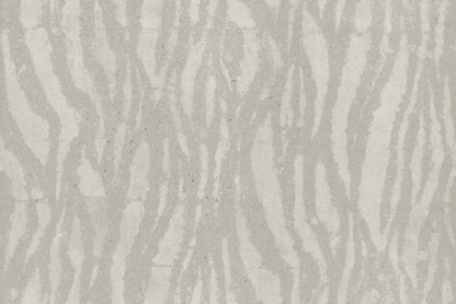 York Wallcoverings Candice Olson Decadence II Zebra Chic Silver Wallpaper Modern Textures Metallics   - DF3392