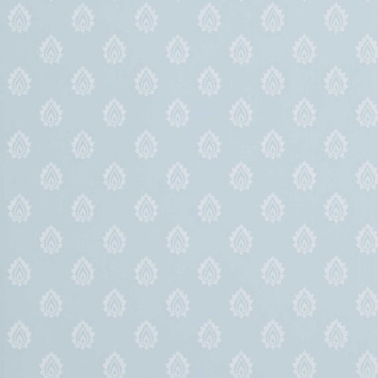 SANDERSON Florrie Wallpaper Damasks Wedgwood  Surface- Printed Wallpaper - DFAB214058