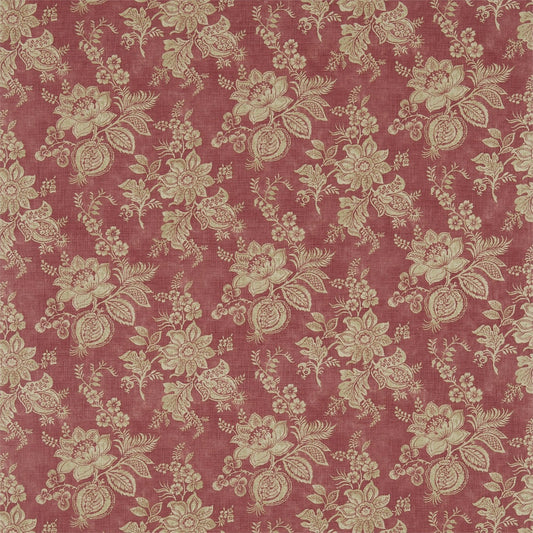 SANDERSON Lyon Fabric Leaves , Trees Russet   - DFAB223972