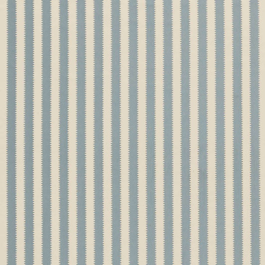 SANDERSON Regency Aperigon Fabric Stripes Smog Blue,Linen   - DGDF237395