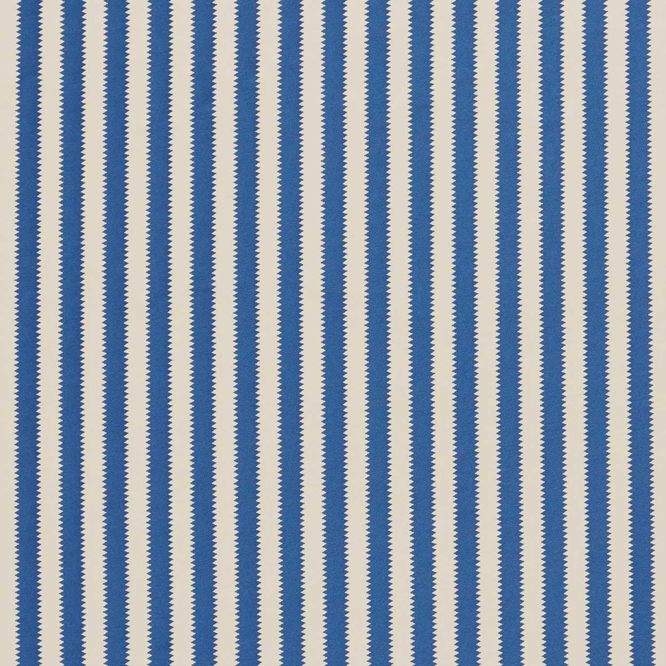 SANDERSON Regency Aperigon Fabric Stripes Brighton Blue,Linen   - DGDF237396