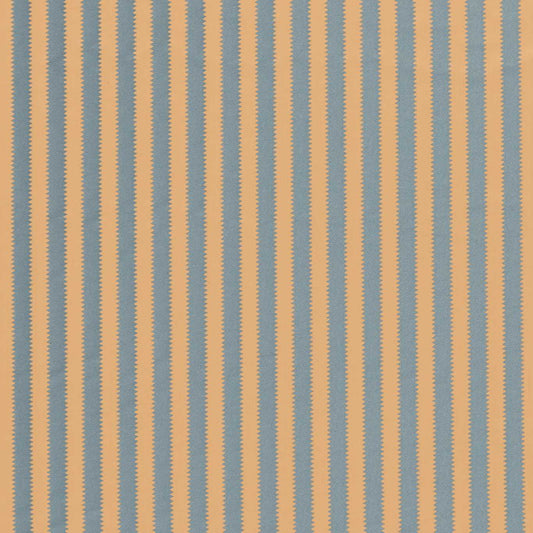 SANDERSON Regency Aperigon Fabric Stripes Porcelain,Chamomile   - DGDF237398