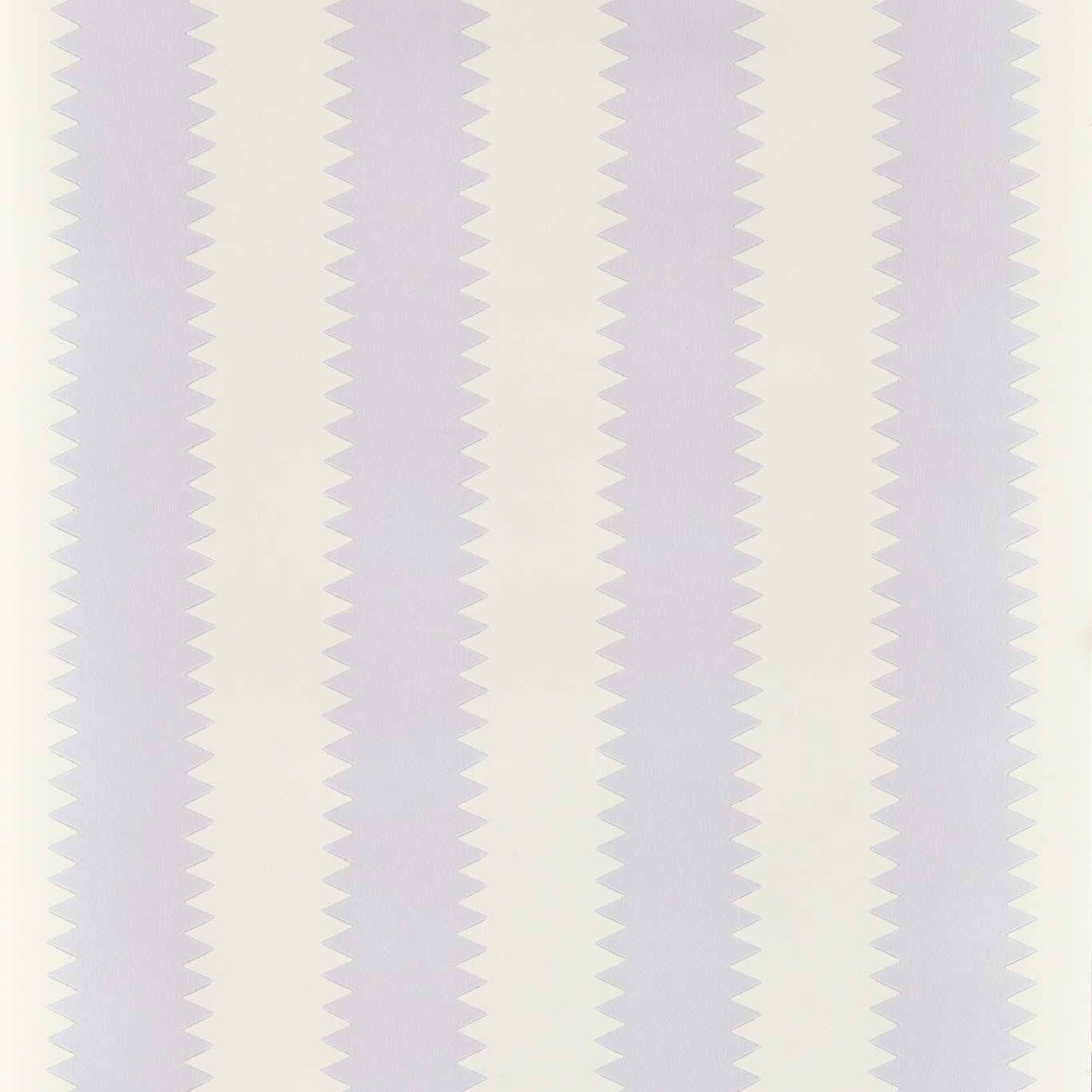 SANDERSON Aperigon Parade Wallpaper Stripes Tyrian Lilac  Surface- Printed Wallpaper - DGDW217375