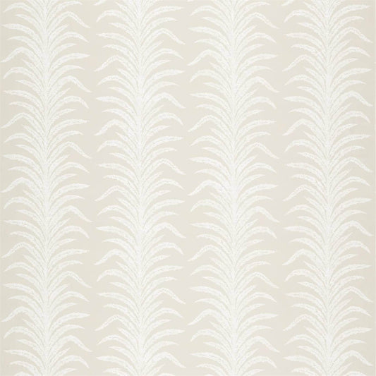 SANDERSON Tree Fern Weave  Fabric Leaves , Trees Orchid White   - DGLA236769