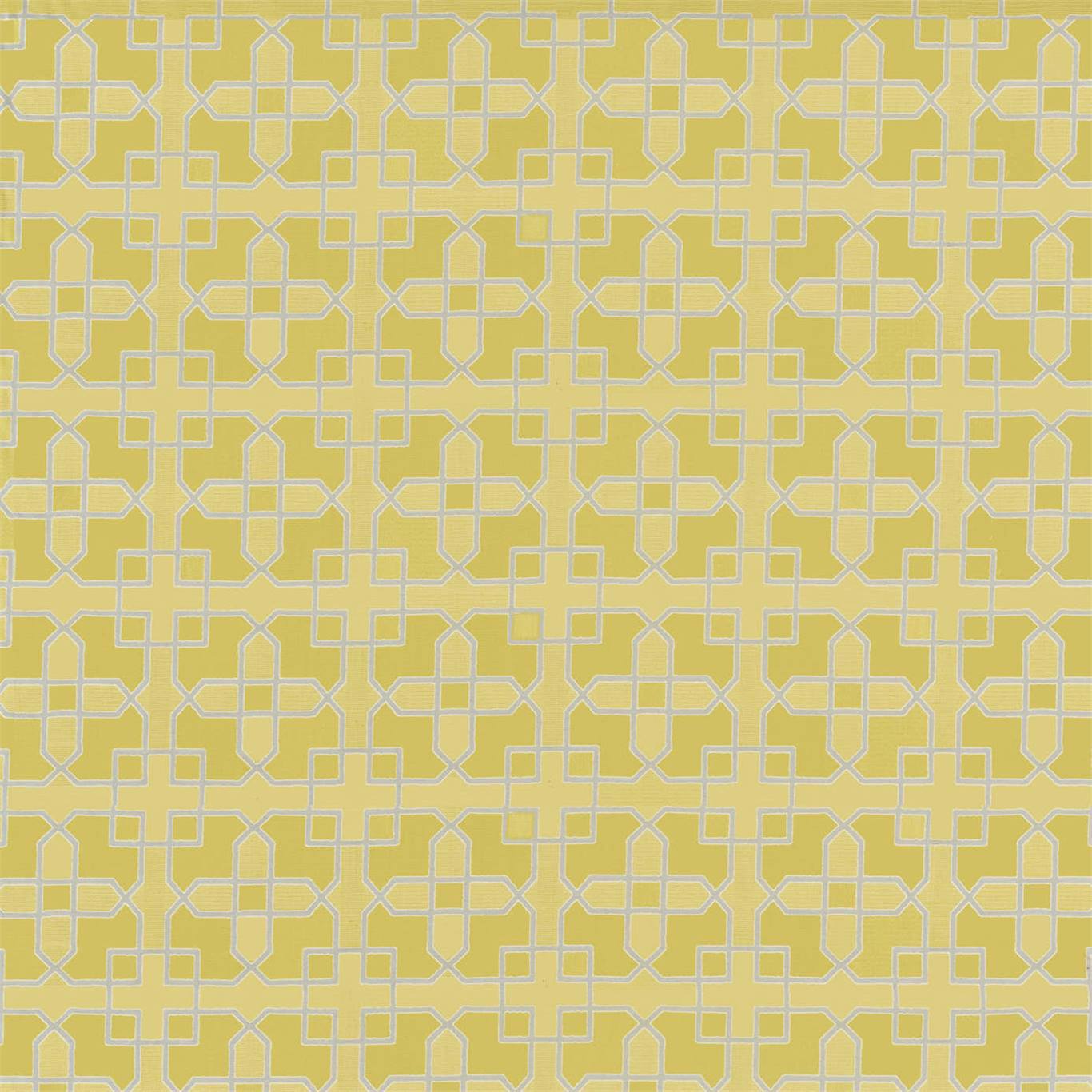 SANDERSON Hampton Weave  Fabric Geometric Mimosa   - DGLA236772