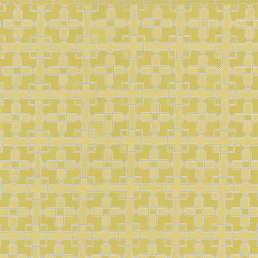 SANDERSON Hampton Weave  Fabric Geometric Mimosa   - DGLA236772
