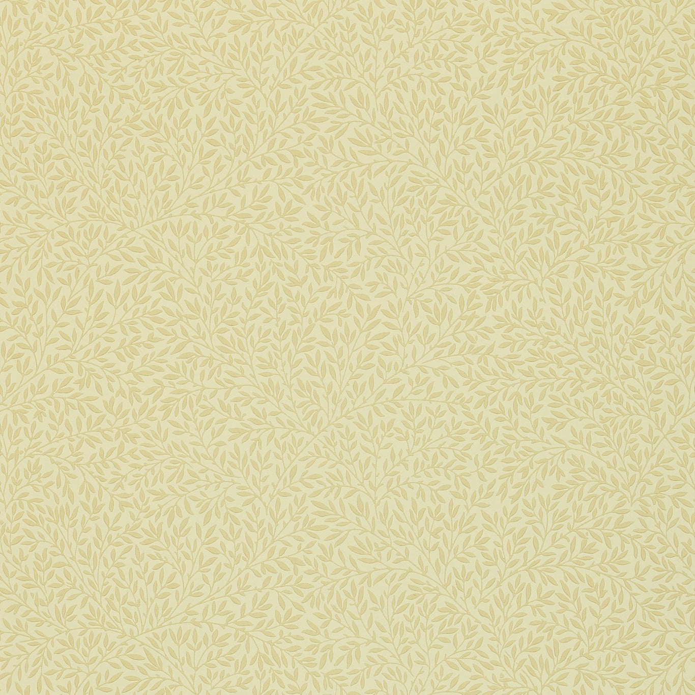 MORRIS & CO Standen Wallpaper Leaves , Trees Ivory,Off White  Surface- Printed Wallpaper - DGW148107