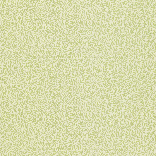 MORRIS & CO Standen Wallpaper Leaves , Trees Fennel,Chalk  Surface- Printed Wallpaper - DGW148108