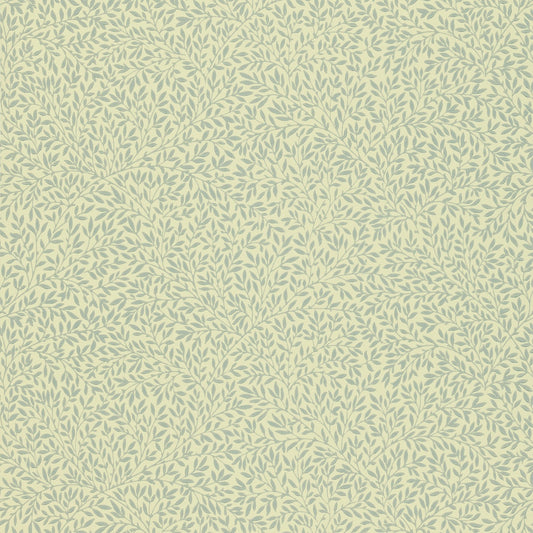 MORRIS & CO Standen Wallpaper Leaves , Trees Slate,Pale Ivory  Surface- Printed Wallpaper - DGW148113