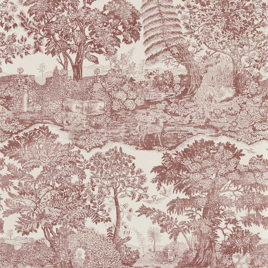 SANDERSON Highgrove Toile Wallpaper Leaves , Trees Oak  Digital Printed Wallpaper Wide Width - DHIP217478