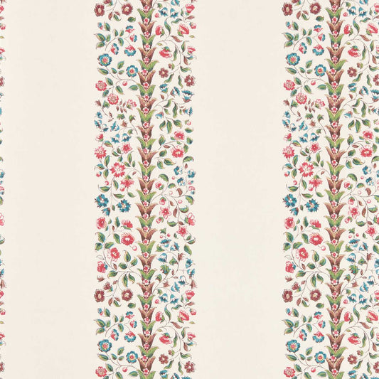 SANDERSON Pergola Stripe Wallpaper Classic Floral Rose Chintz  Digital Print Wallpaper - DHIP217485