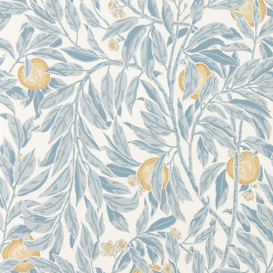 SANDERSON Ancient Apple Orchard Wallpaper Leaves , Trees Wedgwood  Surflex-Printed Wallpaper - DHIP217493