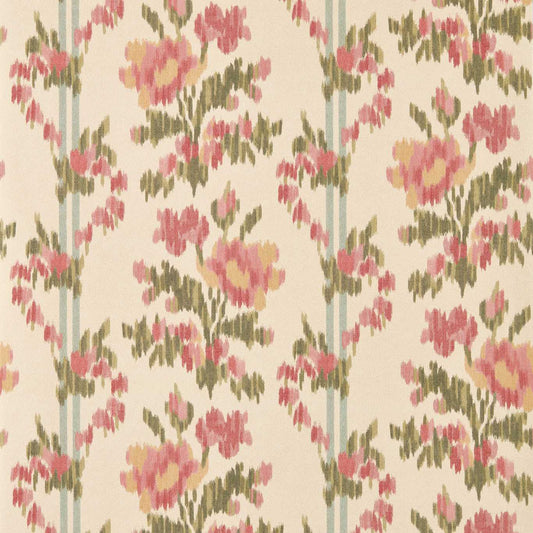 SANDERSON Apothecary Rose Wallpaper Contemporary, Floral Rose Chintz  Digital Printed Wallpaper Wide Width - DHIP217497