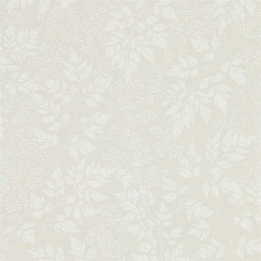 SANDERSON Spring Leaves Wallpaper Leaves , Trees Flint  Flexo-Printed Wallpaper - DHPO216371