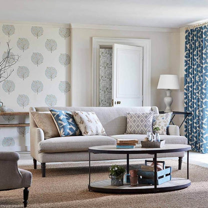 SANDERSON OUTLET Paper Doves Fabric Birds Denim   - DHPO226352