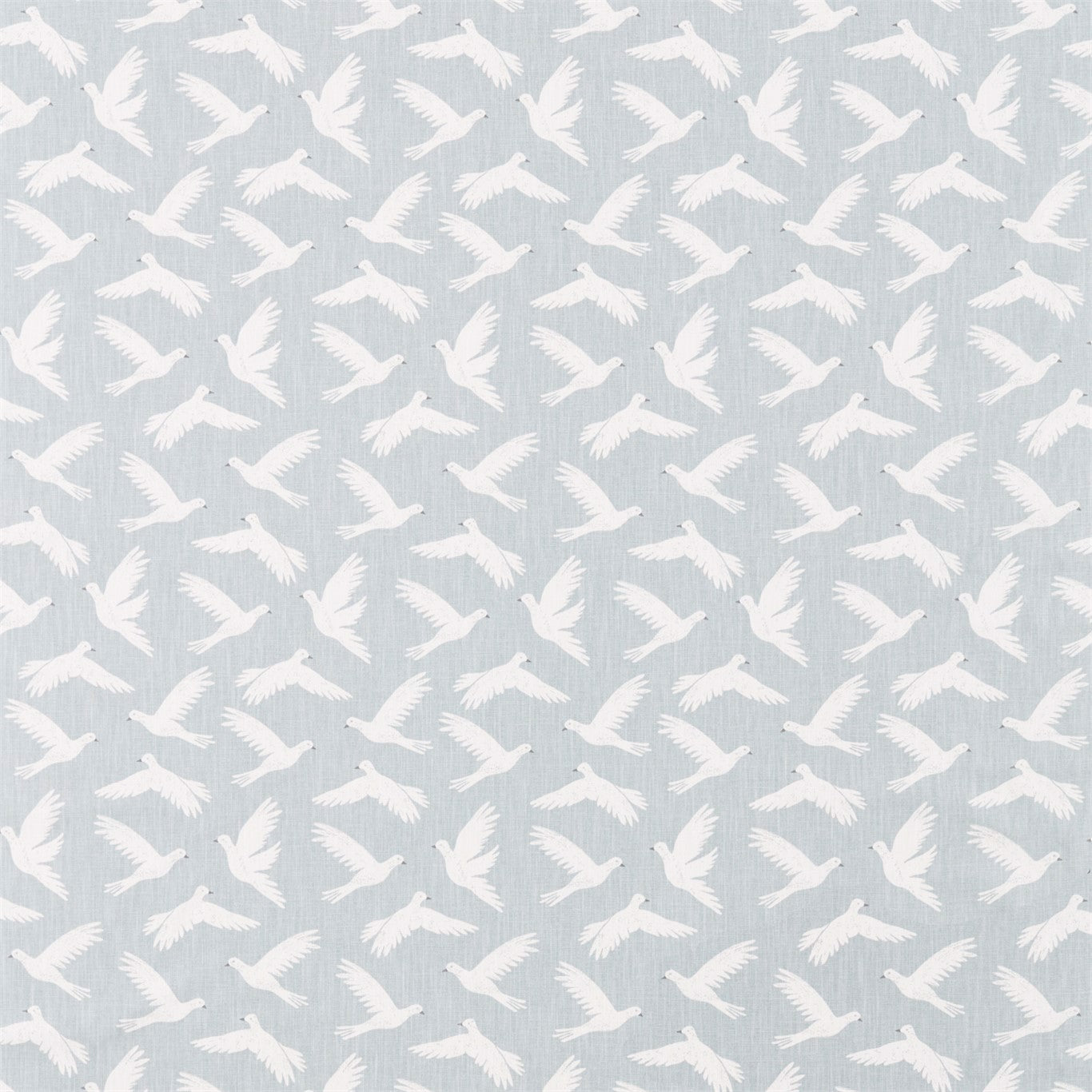 SANDERSON OUTLET Paper Doves Fabric Birds Mineral   - DHPO226353