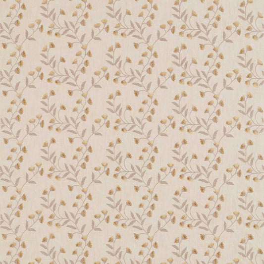 SANDERSON Everly  Fabric Classic Floral Barley   - DHPO236420