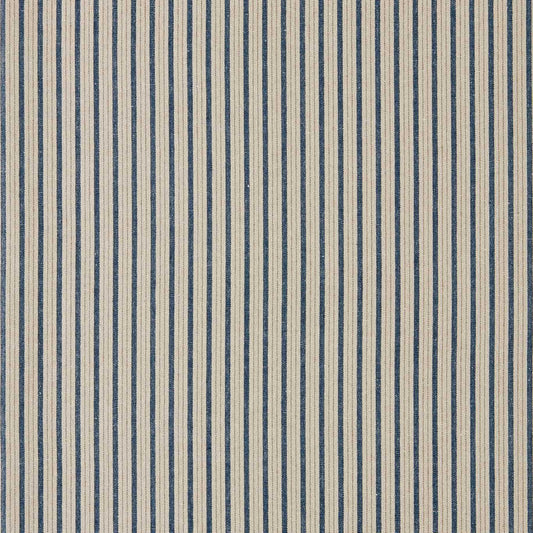 SANDERSON Tetbury Stripe Fabric Stripes Jodhpur Blue   - DHPS237621