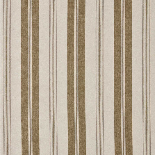 SANDERSON Highgrove Stripe Fabric Stripes Meadow Moss   - DHPS237633