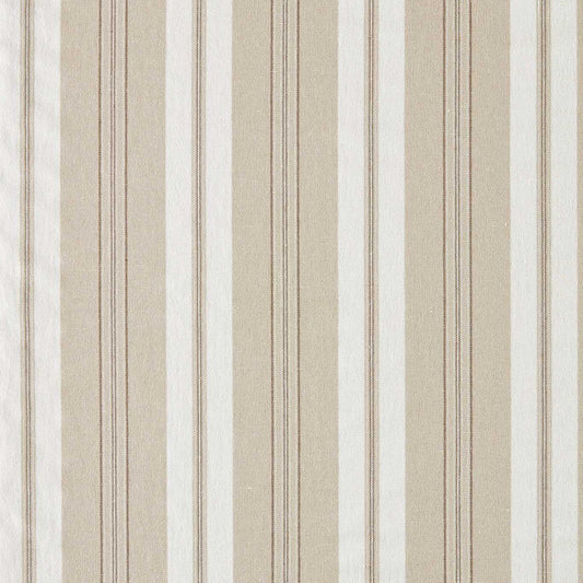 SANDERSON Highgrove Stripe Fabric Stripes Gritstone   - DHPS237634