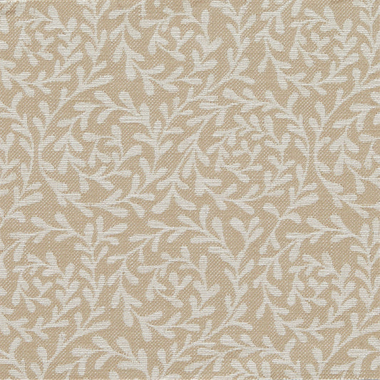 SANDERSON Meade Fabric Leaves , Trees Barley   - DHPU236446