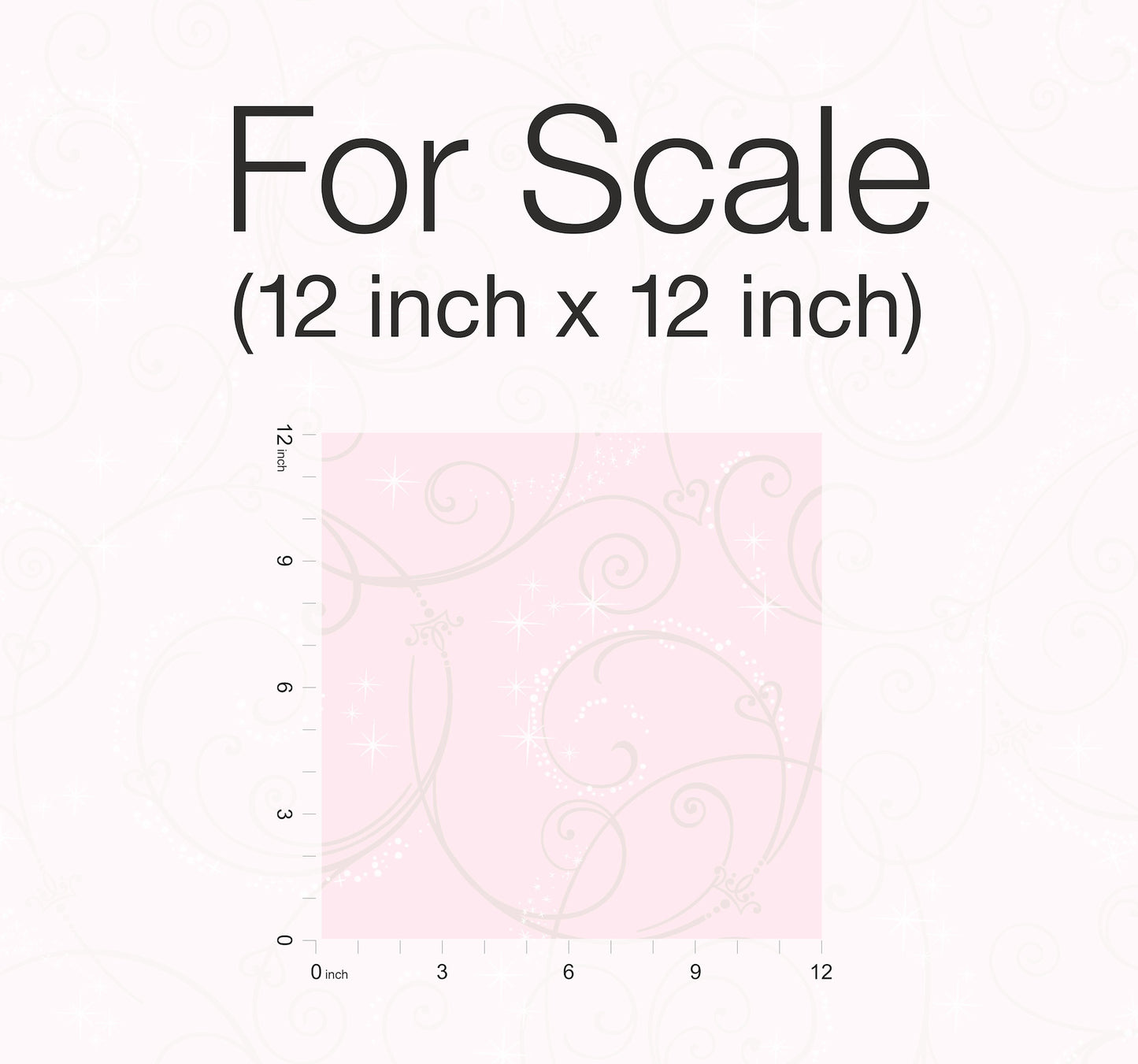 York Wallcoverings Disney Kids Vol. 4 Disney Princess Perfect Scroll Gold Glitter Wallpaper  Children and Nursery Pinks   - DI0904