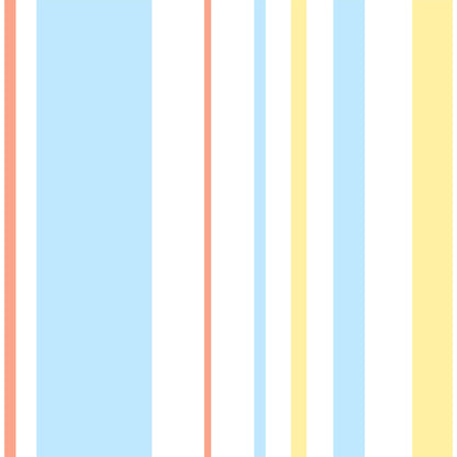 York Wallcoverings Disney Kids Vol. 4 Disney and Pixar Toy Story 4 Owens Stripe Blue and Orange Wallpaper  Children and Nursery Blues   - DI0909