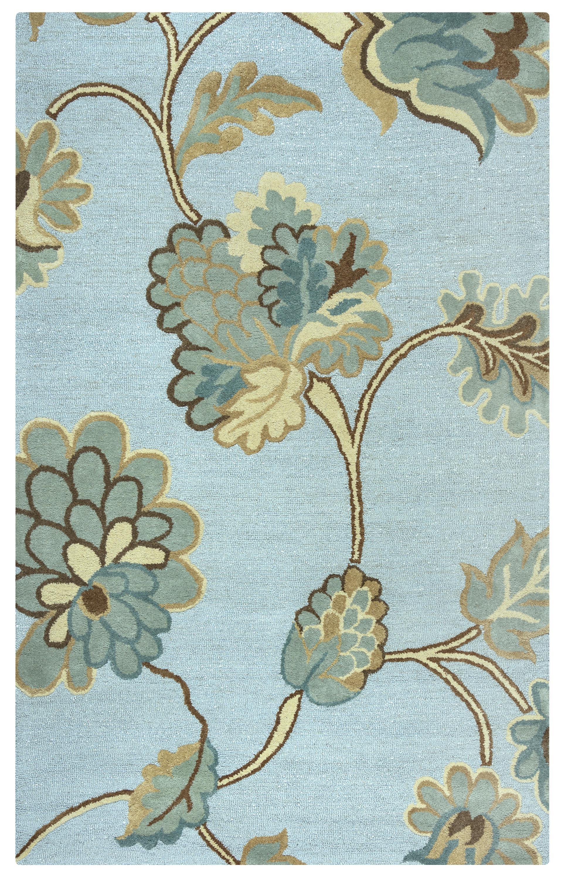 Transitional rug, 3' x 5'.