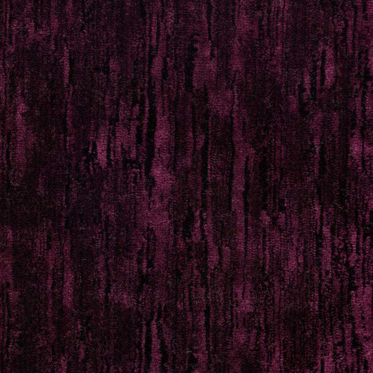 SANDERSON Icaria Velvets Fabric Plains , Textures Blackcurrant   - DICA232929