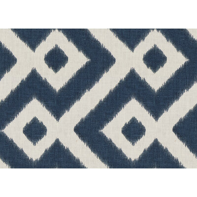 KRAVET BASICS PRINT IKAT/SOUTHWEST/KILIMS BLUE,WHITE,   - DIMANTA.516.0