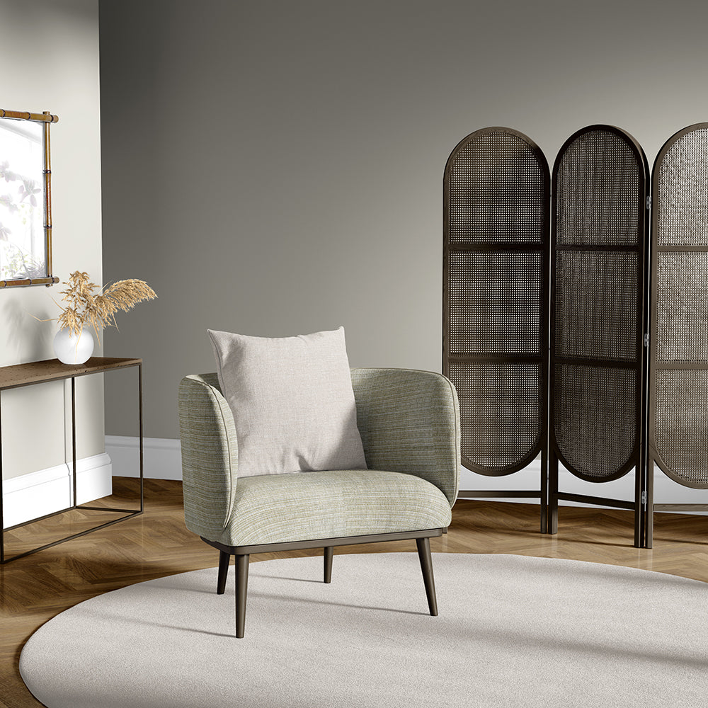 NICHOLASJOHN INC NJ-PAUL Flax Solid,Stripe   Fabric - NJ25-832