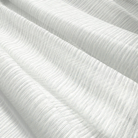 JF FABRICS DIPLOMAT 10 J9691 Fabric Strie, Transitional Porcelain  Sheer, Wide Width, Double Width - 10050010