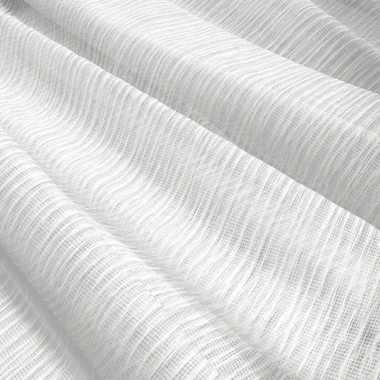 JF FABRICS DIPLOMAT 191 J9691 Fabric Strie, Transitional Ivory  Sheer, Wide Width, Double Width - 1005000191