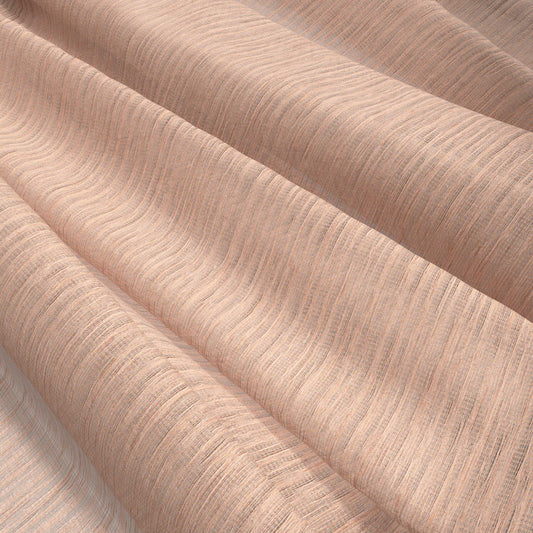JF FABRICS DIPLOMAT 43 J9691 Fabric Strie, Transitional Pinkish Coral  Sheer, Wide Width, Double Width - 10050043