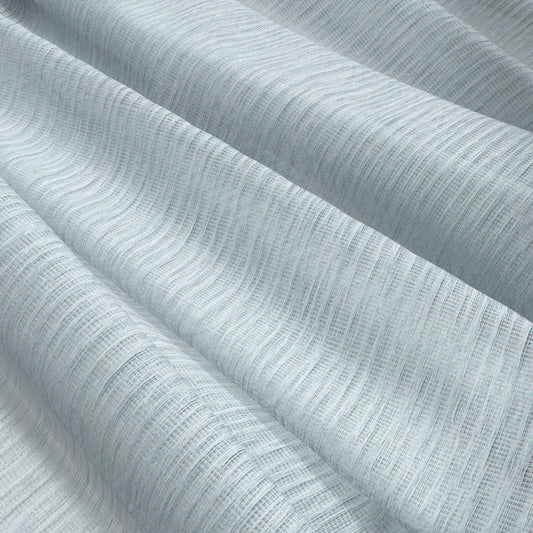 JF FABRICS DIPLOMAT 62 J9691 Fabric Strie, Transitional Seafoam Blue  Sheer, Wide Width, Double Width - 10050062
