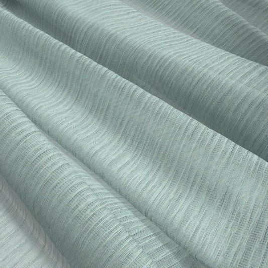 JF FABRICS DIPLOMAT 65 J9691 Fabric Strie, Transitional Pale Green  Sheer, Wide Width, Double Width - 10050065