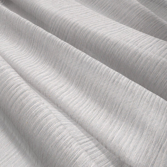 JF FABRICS DIPLOMAT 95 J9691 Fabric Strie, Transitional Light Grey  Sheer, Wide Width, Double Width - 10050095