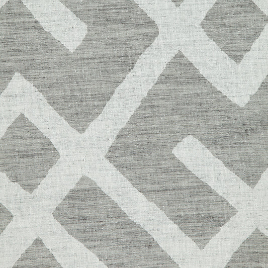 JF Fabrics DISCOVERY 94 Fabric Transitional,Contemporary,Geometric Grey/Silver  Wide Width,Jacquard,Linen Texture - 7853294 J8491