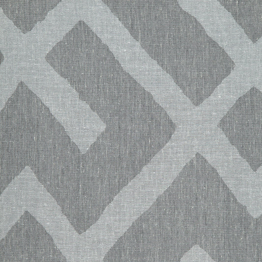 JF Fabrics DISCOVERY 97 Fabric Transitional,Contemporary,Geometric Grey/Silver  Wide Width,Jacquard,Linen Texture - 7853297 J8491